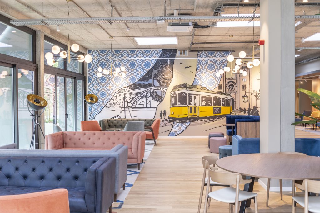 Oporto Campus Street Sala de estar