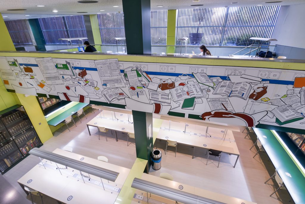 Sarria biblioteca